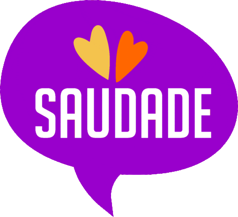Saudade Dor Sticker