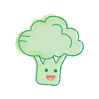 Broccoli Sticker by Food Literacy Center