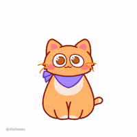 Cat Tongue GIF by shichisōru