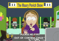 Out Of Control Sign GIF by South Park