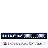 Keep Going Sticker by Shippensburg University