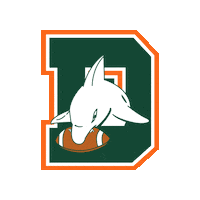 DolphinsAncona football logo american football dolphins Sticker
