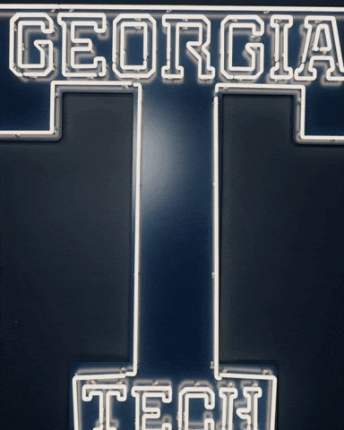 Georgia Tech Baseball GIF by Georgia Tech Yellow Jackets