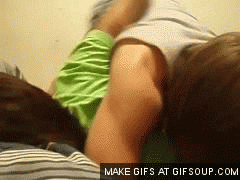 wedgie thong GIF