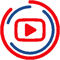 geahn youtube social rounded geahn Sticker
