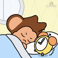 Tired Wake Up GIF by Chimpers