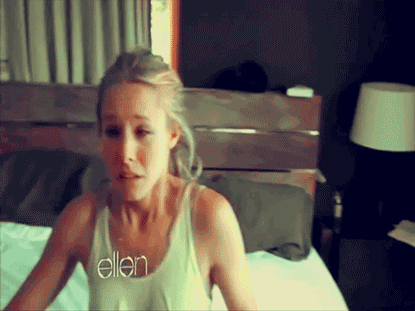 kristen bell party GIF