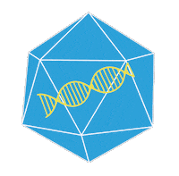 Virus Dna Sticker by The Explainer Studio