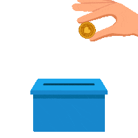 donate donation Sticker