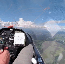 optik-koellner giphyupload plane aerobatics GIF