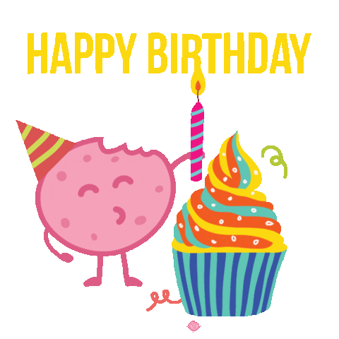 Celebrate Happy Birthday Sticker