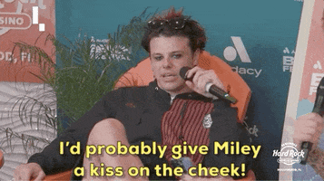 Miley Cyrus Kiss GIF by Audacy