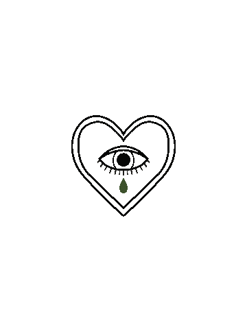 Sacred Heart Sticker by Cjade