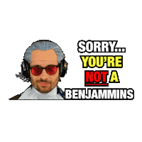 Benjammins Sticker