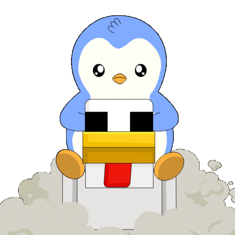 Penguin Pet Sticker by Pudgy Penguins