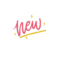 mintscriptco new pink new post stars Sticker