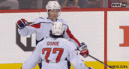Ice Hockey Hug GIF by NHL