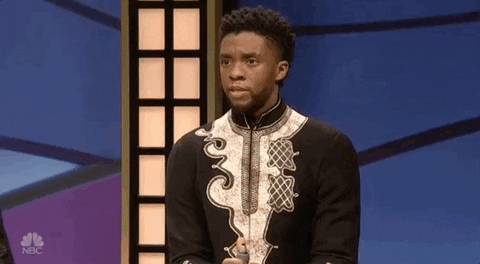 Is This Correct Chadwick Boseman GIF by Saturday Night Live