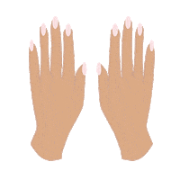 Colors Hands Sticker by Orosa Beauty