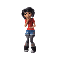 Happy 3D Sticker by #AbominableMovie