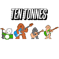 dogs give Sticker by Ten Tonnes