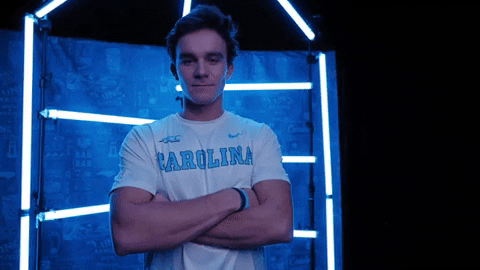University Of North Carolina Tennis GIF by UNC Tar Heels