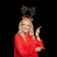Christmas Pointing GIF by Sigrun