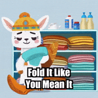 Laundry Organization GIF by Llamaozi
