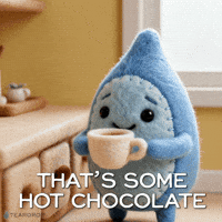 Hot Chocolate Drinking GIF by Teardrop