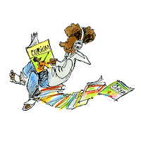 Magazine Lecture Sticker by Les Débrouillards