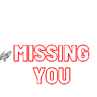 Te Necesito Miss You Sticker by AdvertiserTeam