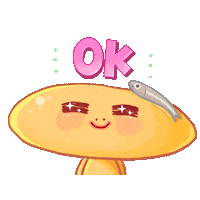 gloriabigail ok okay rice oke Sticker