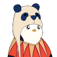 Uh Oh Ok Sticker by Pudgy Penguins