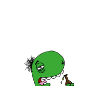 Dino Roh Sticker