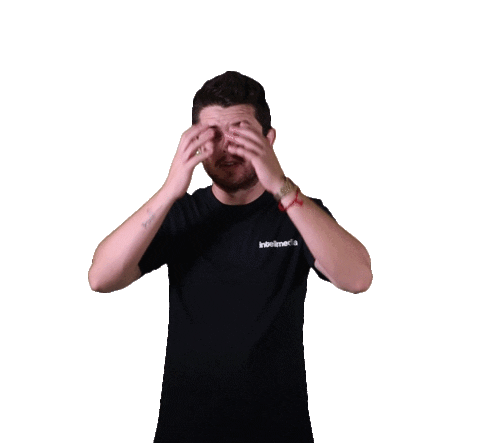 Omg Scared Sticker by Riki Barker