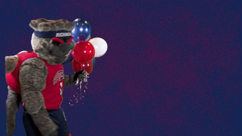 Good Morning Hello GIF by Richmond Spiders