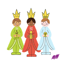 Wise Men Christmas Sticker by AbekaHomeschool