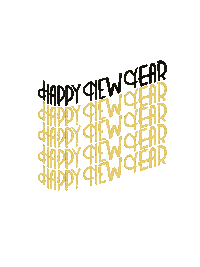 Happy New Year Sticker