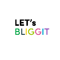 bliggit bliggit letsbliggit Sticker