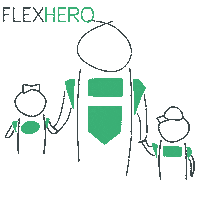 Hero Flex Sticker by FlexHero