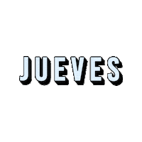 Thursday Jueves Sticker