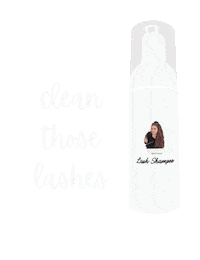 LynnairesBeautique lash products lash shampoo clean lashes lynnaire Sticker