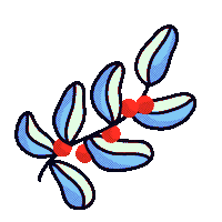 Mork_pap plant plants leaf berry Sticker