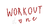 Fitness Workout Sticker