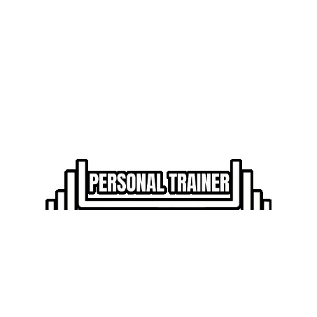 Gold_Blue workout gym personal trainer Sticker