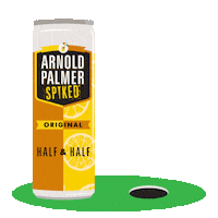 hole in one drinking Sticker by Arnold Palmer Spiked