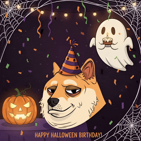 Birthday Cake Party GIF by Doge Pound