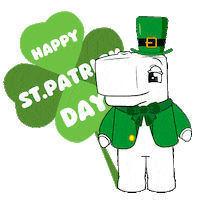 St Patricks Day Bitcoin Sticker by Ordinary Friends