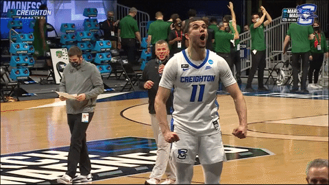 March Madness GIF by Creighton University Athletics