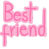 Happy Best Friend Sticker
